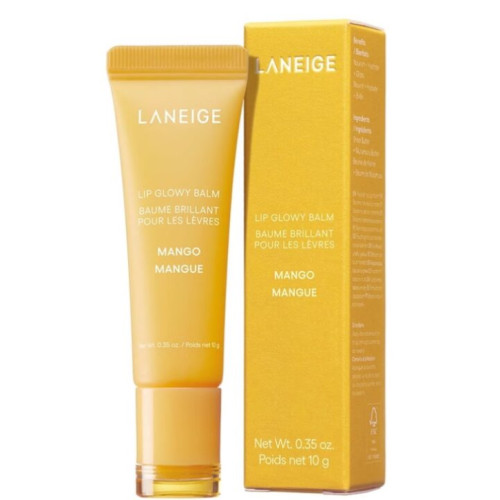 LANEIGE Сияющий бальзам для губ Lip Glowy Balm Mango, 10 г